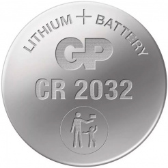 Lítiová gombíková batéria GP CR2032 – 2 ks