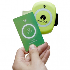Pealock NFC karta –⁠ zelená
