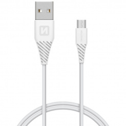 SWISSTEN dátový kábel USB/micro USB 1,5 m – white