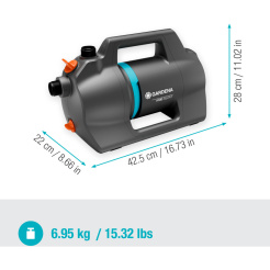 Gardena záhradné čerpadlo 4100 Silent – ​​súprava 9051-20