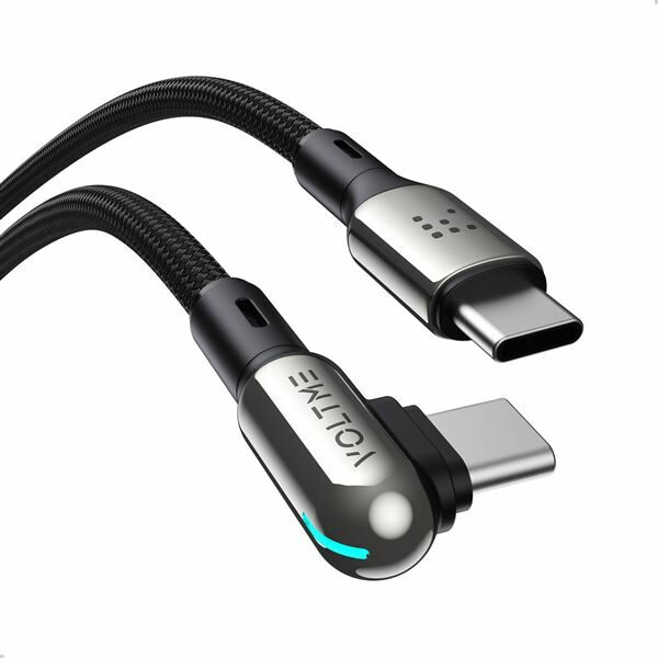 Voltme Powerlink Stark Series CTC 3A/60W 1,2m (black) - nabíjací kábel