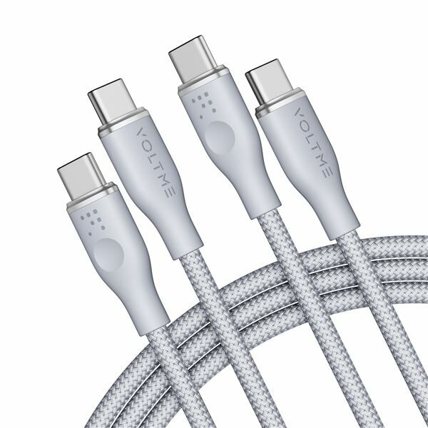 Voltme Powerlink Rugg Series CTC 5A/100W 1,8m (grey) - nabíjací kábel