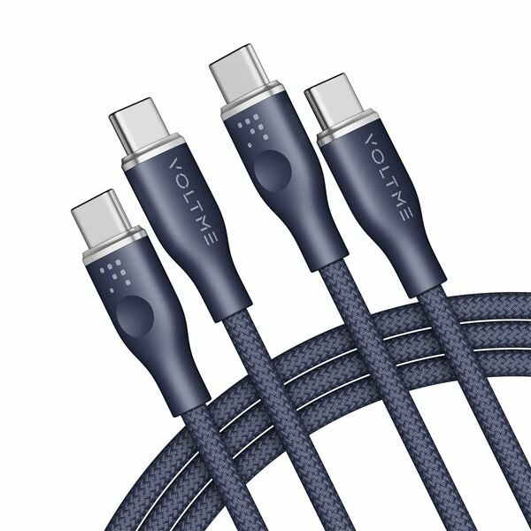 Voltme Powerlink Rugg Series CTC 5A/100W 1,8m (blue) - nabíjací kábel