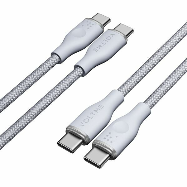 Voltme Powerlink Rugg Series CTC 3A/60W 1 m (grey) - nabíjací kábel