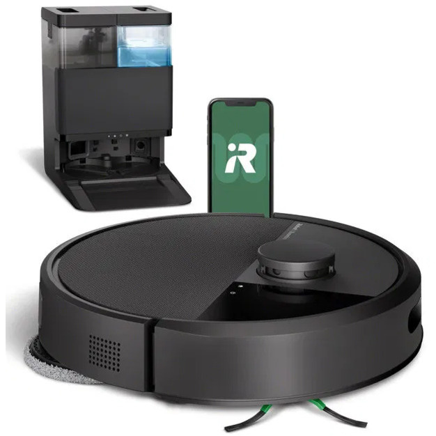 iRobot Roomba Plus 405 Combo + AutoWash dock - black - Robotický vysávač s mopom