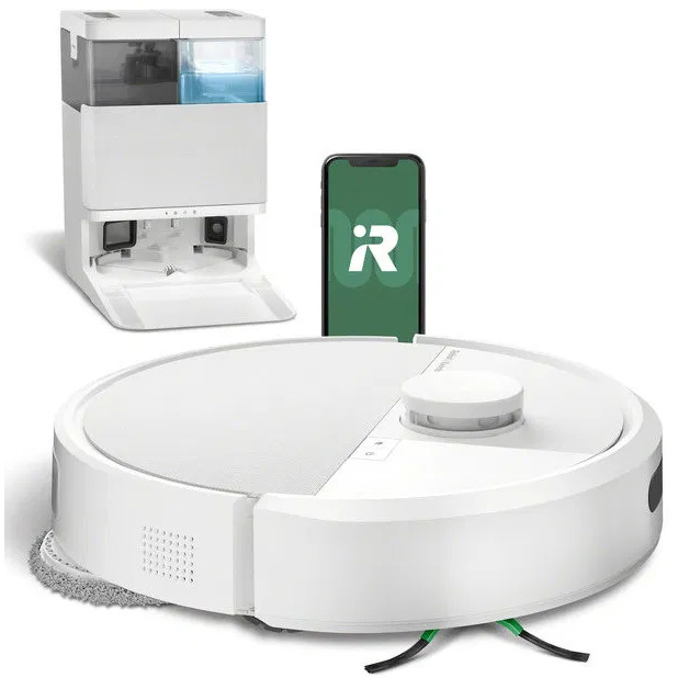 iRobot Roomba Plus 405 Combo + AutoWash dock - white - Robotický vysávač s mopom