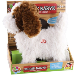 Pes na prechádzky - 28 cm