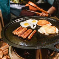 Grilovacia doska pre varič Ranger Solo s predĺžením