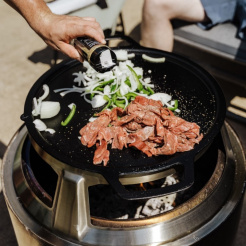 Grilovacia doska Yukon Solo s nadstavcom