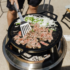 Grilovacia doska Yukon Solo s nadstavcom