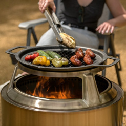 Grilovací rošt pre sporák Yukon 27 Solo s nástavcom