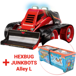  RoboTruck + HEXBUG JUNKBOTS Kontajner L 