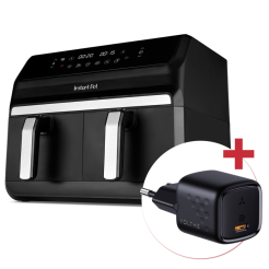 Teplovzdušná fritéza Instant Pot Vortex Dual Black (8,0 l + Darček 