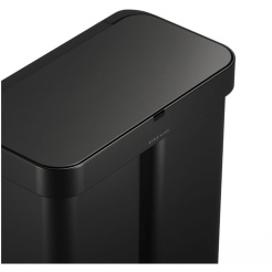Simplehuman Dual Sensor 58 L (34/24) - čierna oceľ