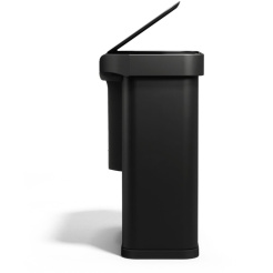 Simplehuman Dual Sensor 58 L (34/24) - čierna oceľ