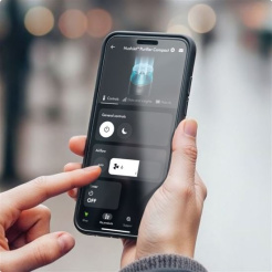 Čistička Dyson HushJet Compact HJ10 biela/strieborná