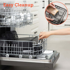 Cosori Dual Blaze TwinFry Smart 10L + kliešte - čierne