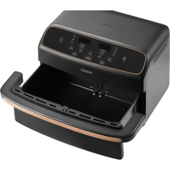 Cosori Dual Blaze TwinFry Compact 8,6 l - čierna