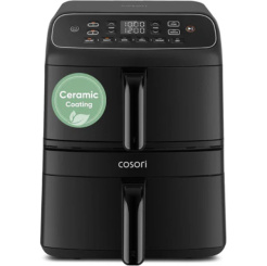Teplovzdušná fritéza Cosori Turbo Tower Compact 8,6 l, keramika - čierna 