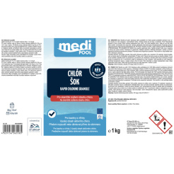 mediPOOL Rapid – chlórový granulát 1,0 kg