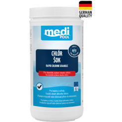 mediPOOL Rapid – chlórový granulát 1,0 kg