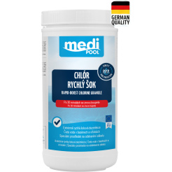 mediPOOL Rapid-BOOST chlórové granule 1,2 kg