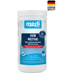  mediPOOL MULTIFUNKČNÉ tablety s pomalým rozpúšťaním (bez medi) 200 g, 1,0 kg 5527701MP03 