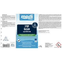 mediPOOL STOP RIAS – Ochrana proti riasam, nepienivý, 1,0 l