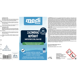 mediPOOL Prípravok na zazimovanie, nepienivý, 1,0 l