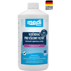  mediPOOL Tekutý flokulačný prostriedok pre všetky filtre 1,0 l 