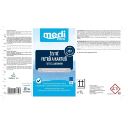 mediPOOL Rapid – čistič filtrov a kaziet 1,0 l