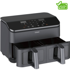 Fritéza s horúcim vzduchom Cosori Dual Basket 8,5 l, keramika 