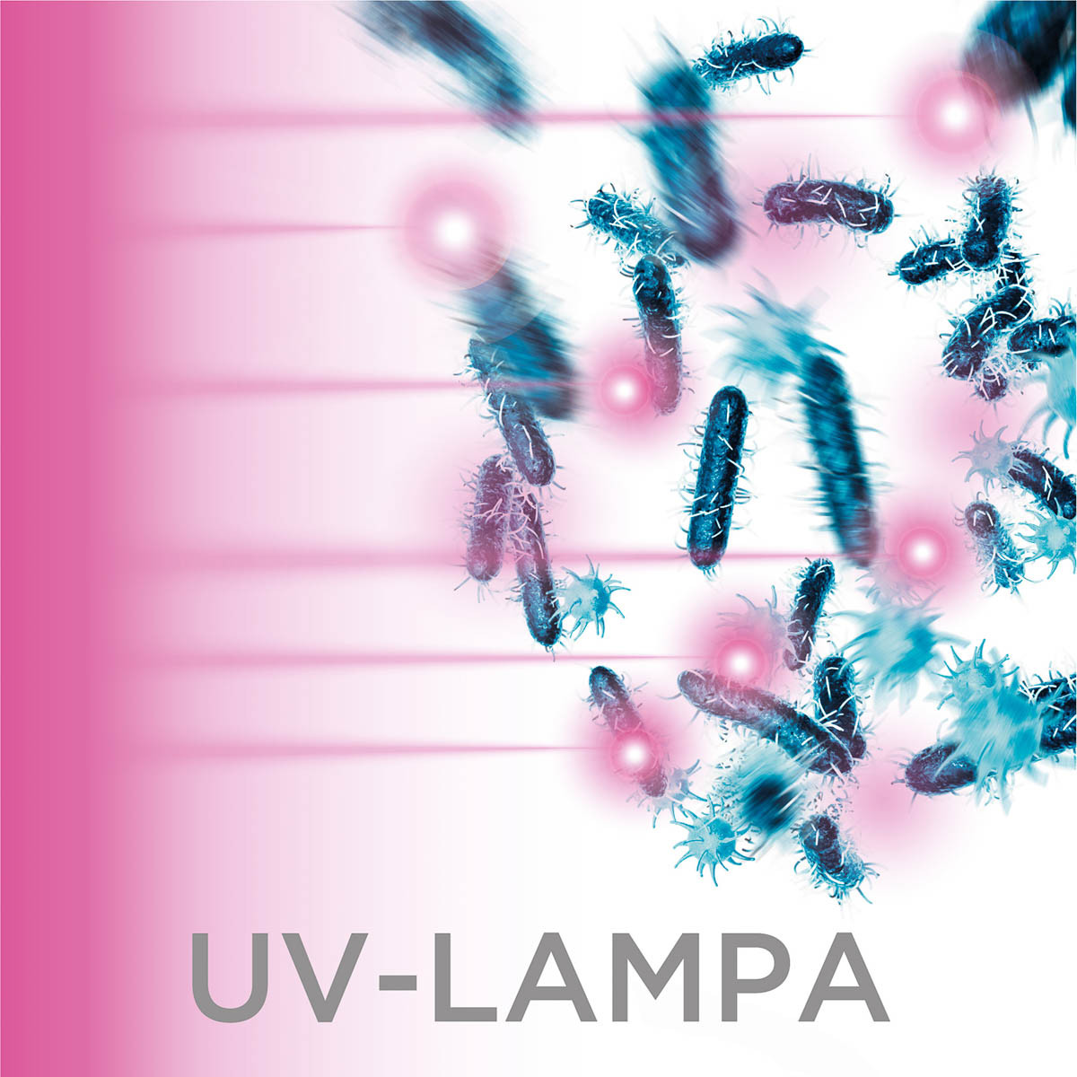 UV lampa a ionizátor