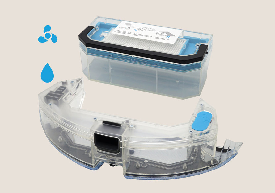 Duálny zásobník s elektronicky riadením dávkovanie vody