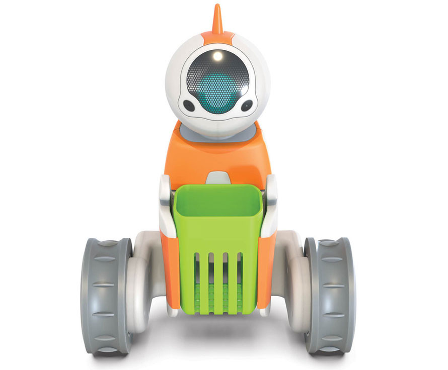 Predstavenie robotickej hračky HEXBUG MoBots Fetch – oranžový