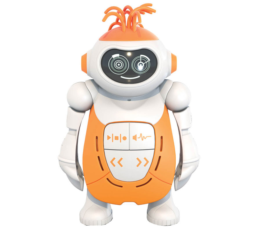 Predstavenie robotickej hračky HEXBUG MoBots Mimix - oranžový