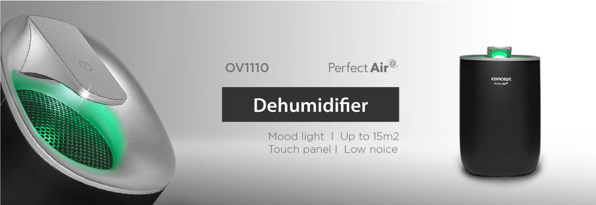 Predstavenie odvlhčovača vzduchu OV1110 Perfect Air