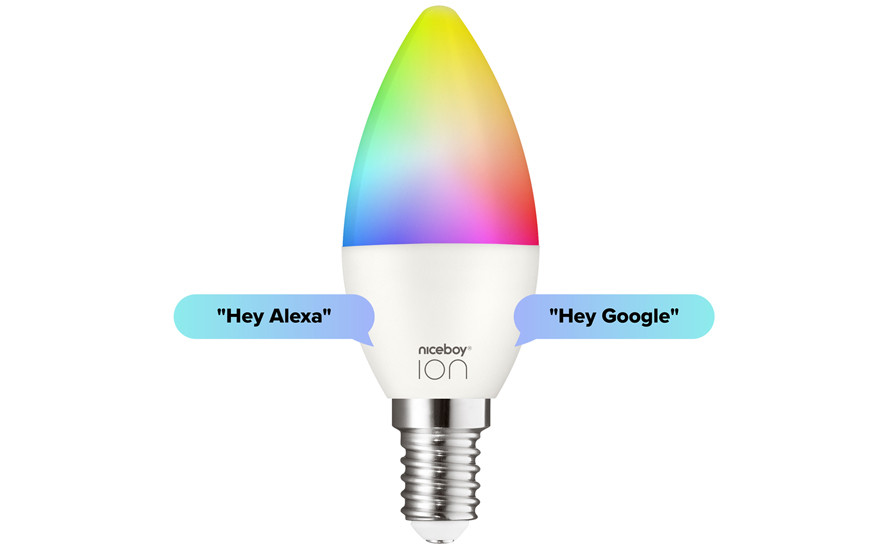 Predstavenie inteligentnej žiarovky Niceboy ION SmartBulb RGB 5,5 W – E14