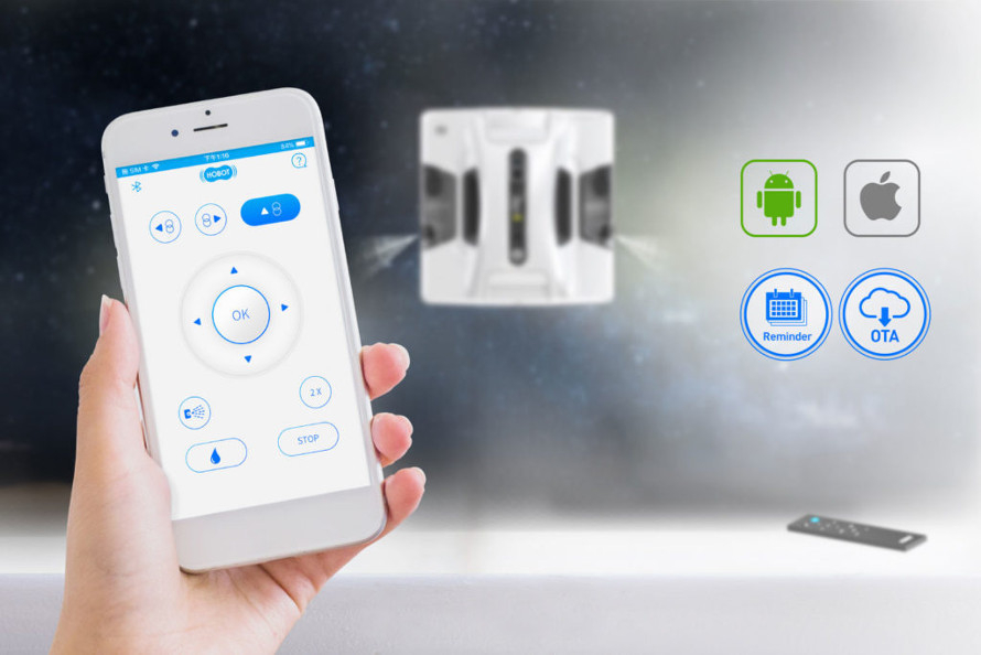 Ovládanie pomocou smartfónu alebo diaľkového ovládania