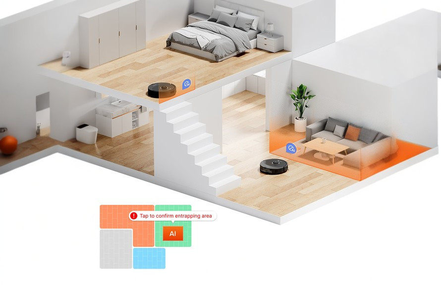 Ľahko sa vyhýba prekážkam