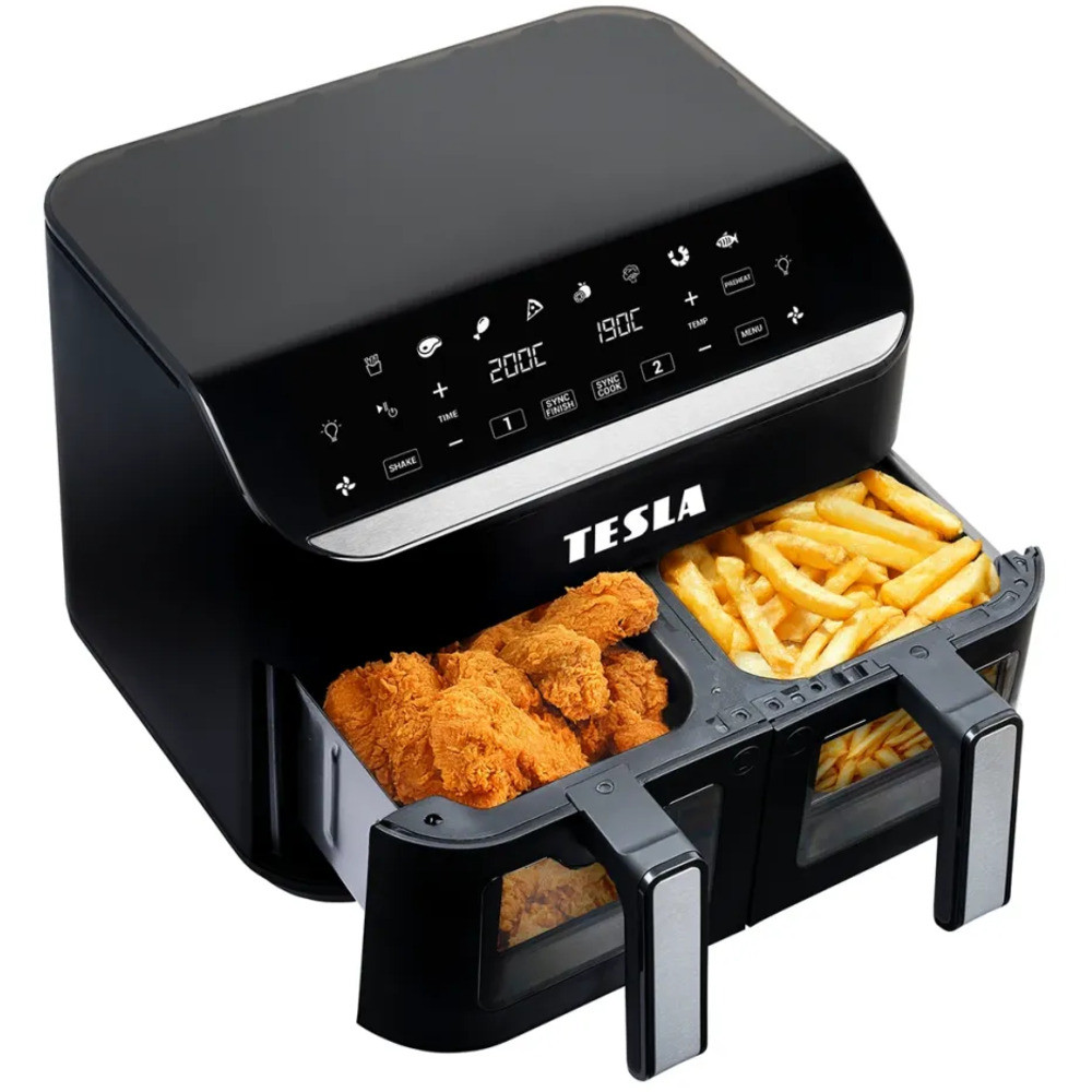 Revolučné zdravé vyprážanie s dvojitou technológiou