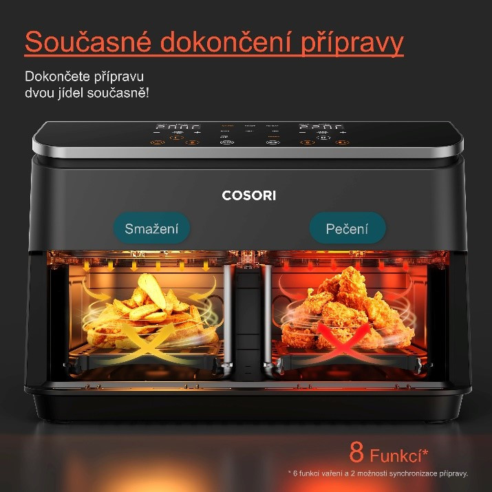 Varenie dvoch rôznych jedál súčasne