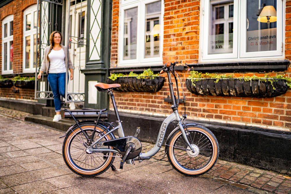 Skladací elektrický bicykel Blaupunkt FRANZI