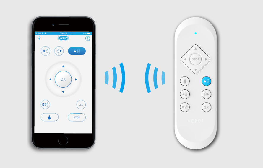 Ovládanie pomocou smartfónu alebo diaľkového ovládania