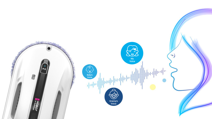 HOBOT R3 má kreatívny hlas