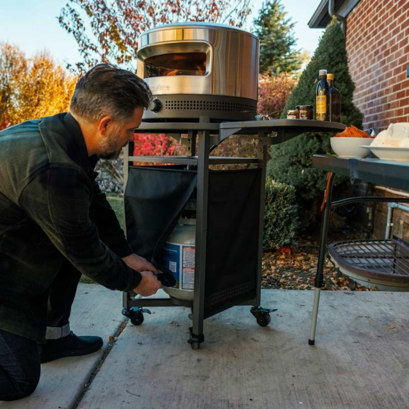 Praktický mobilný stolík pre sporák Solo