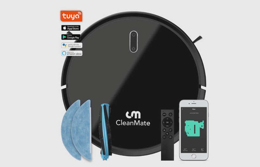Predstavenie robotického vysávača CleanMate RV600