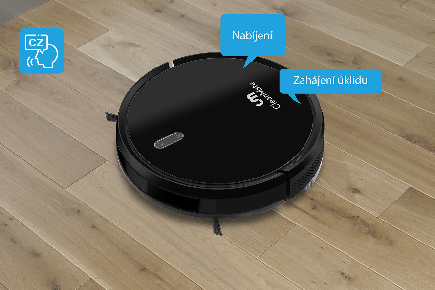 Česky hovoriaci robotický vysávač