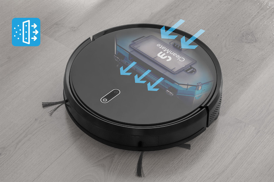 Trojstupňová filtrácia s filtrom HEPA