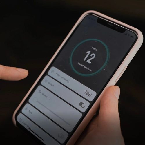 Ovládajte čističku vzduchu prostredníctvom aplikácie